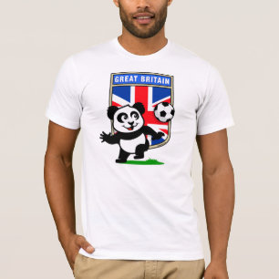 British Soccer Panda (light shirts) T-Shirt