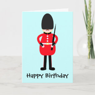 British Soldier Card