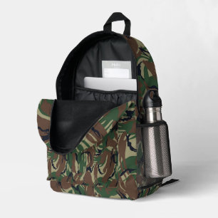 British Soldier Forest Military Camouflage Printed Backpack