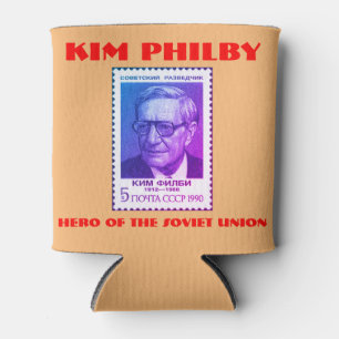 British Spy Kim Philby, Hero of the Soviet Union Can Cooler