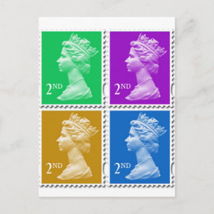 British Stamp card