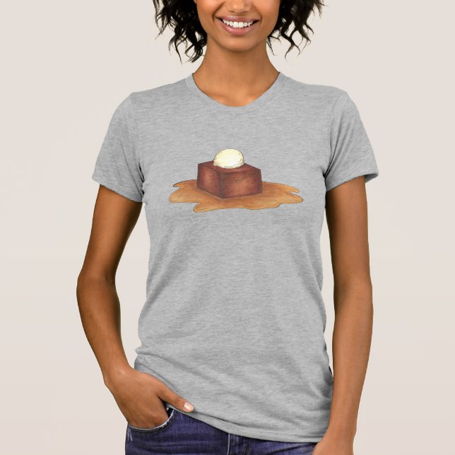 British Sticky Toffee Pudding Dessert Foodie Tee (Front)
