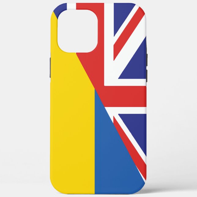 British support towards Ukraine Sherpa Blanket Case-Mate iPhone Case (Back)