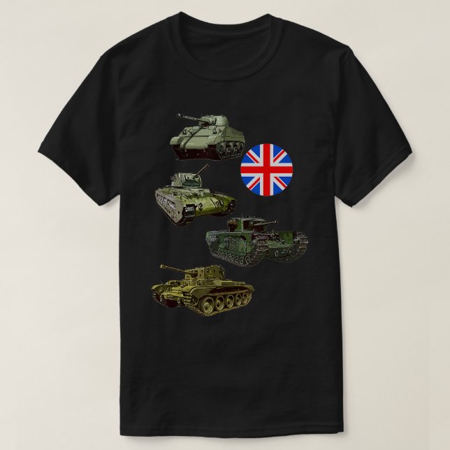 British Tanks WW2 Cromwell Matilda  (Design Front)