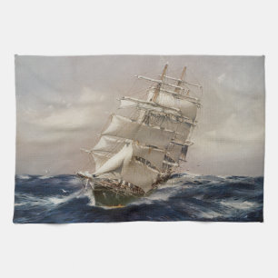 British Tea Clipper Thermopylae Tea Towel