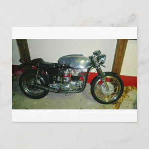 British Triton Motorcycle. Postcard