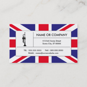 british trumpet business card