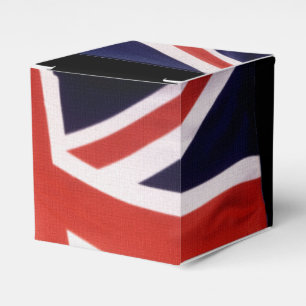 British UK Union Jack or Union Flag Patriotic Favour Box