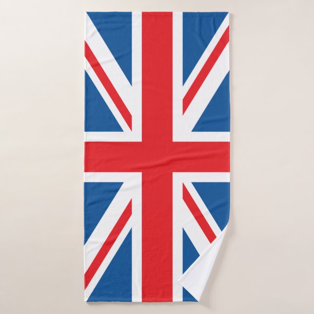 British Union Flag (Union Jack) Bath Towel (Bath Towel)