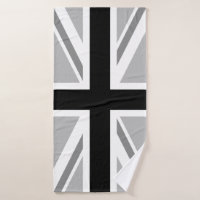 British Union Flag (Union Jack) Monochrome
