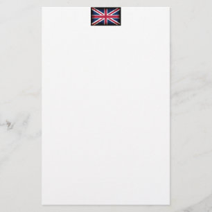 British Union Flag Union Jack Patriotic Design Stationery