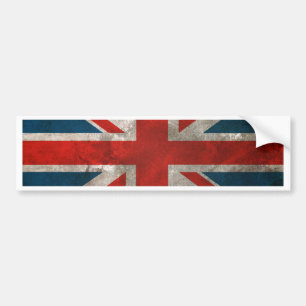 British Union Jack Bumper Sticker