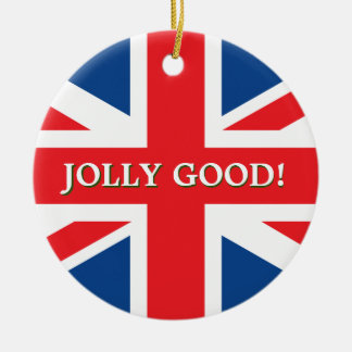 British Union Jack Ceramic Ornament