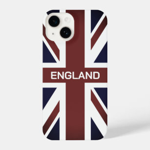 British Union Jack flag custom name iPhone 14 Case