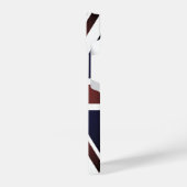 British Union Jack flag custom name iPhone 14 Case (Left Side)