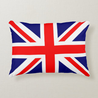 British Union Jack Flag Pillow, UK Home, Britain Decorative Cushion
