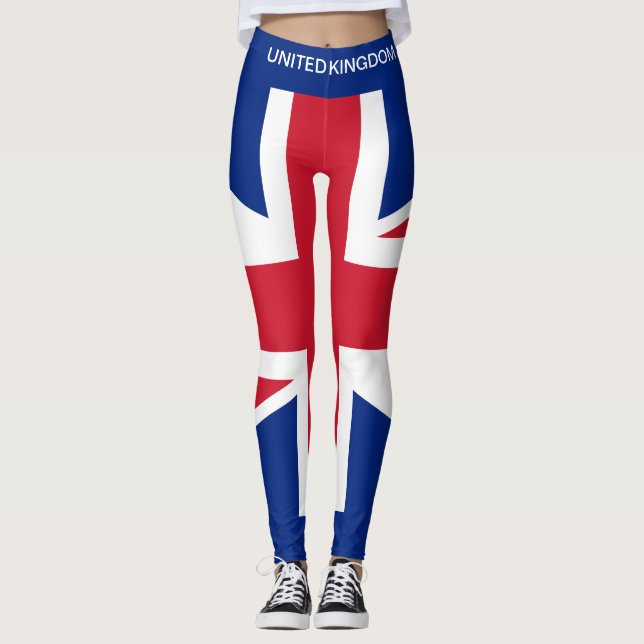 British Union Jack Leggings (Front)