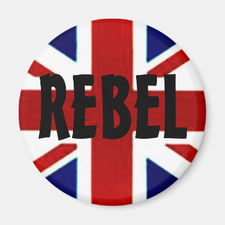 British/Union Jack REBEL Magnet
