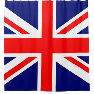 British Union Jack  Shower Curtain