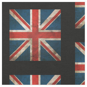 British Union Jack UK custom fabric