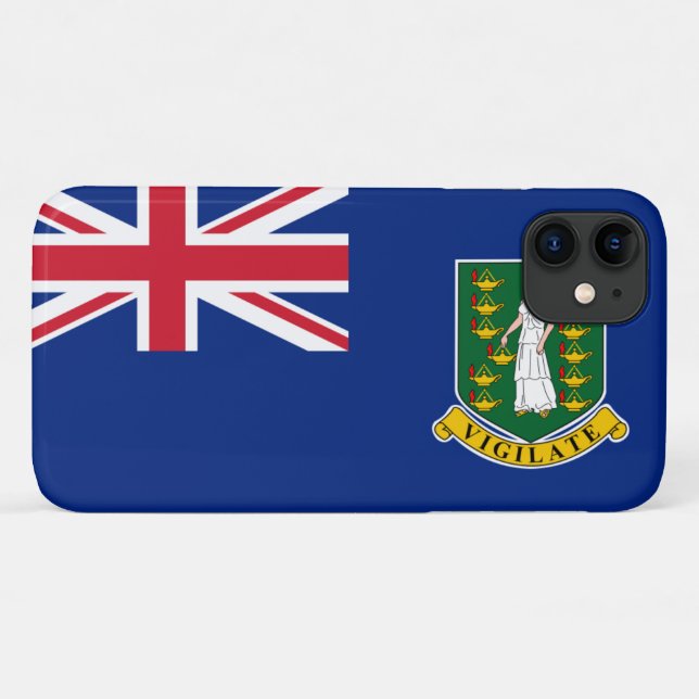 British Virgin Islands Case-Mate iPhone Case (Back (Horizontal))