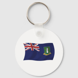 British Virgin Islands Flag Keychain