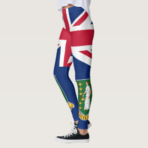 British Virgin Islands Flag Leggings