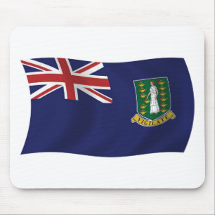British Virgin Islands Flag Mousepad