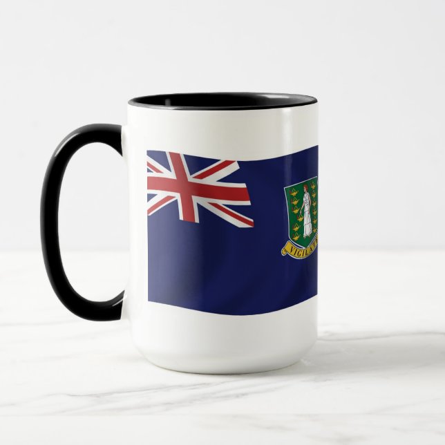 British Virgin Islands Flag Mug (Left)