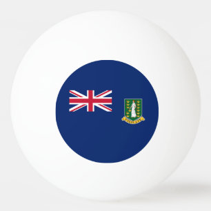 British Virgin Islands Flag Ping Pong Ball