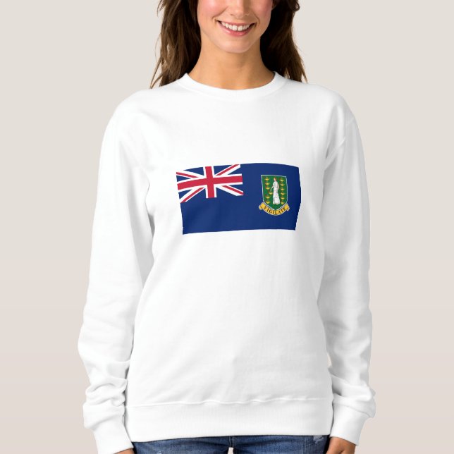 British Virgin Islands Flag Sweatshirt (Front)