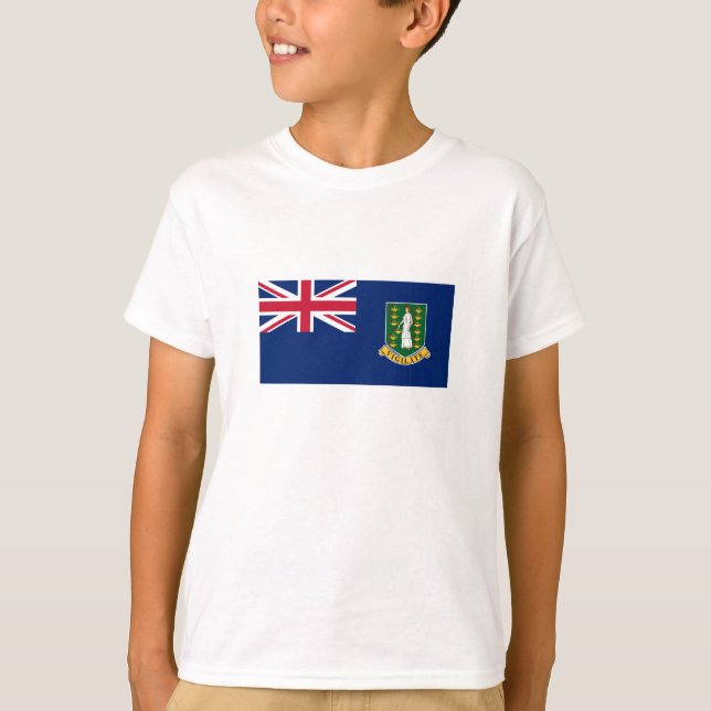British Virgin Islands Flag T-Shirt (Front)