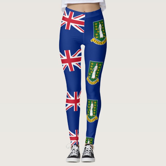 British Virgin Islands Leggings (Front)