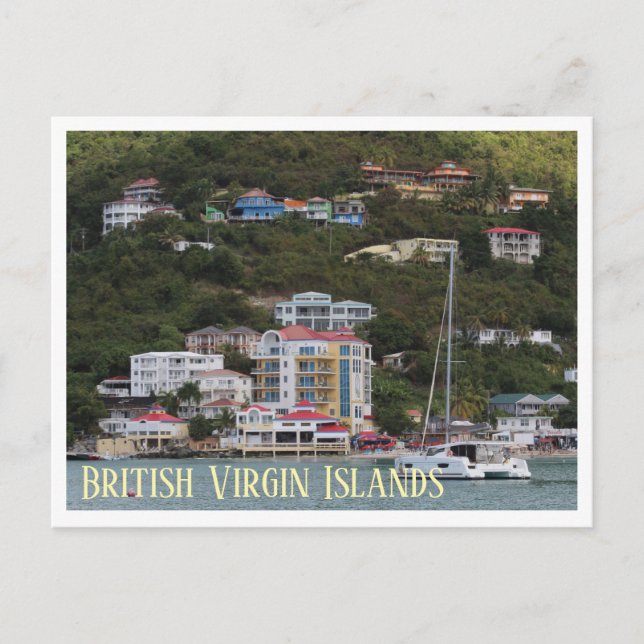 British Virgin Islands Postcard (Front)