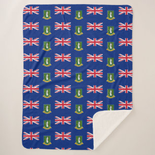 British Virgin Islands Sherpa Blanket