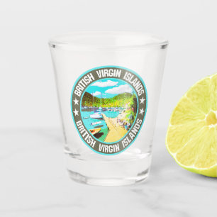 British Virgin Islands Shot Glass