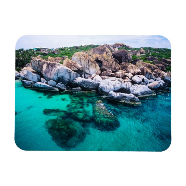 British Virgin Islands The Baths Magnet (Horizontal)