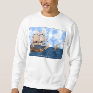 British Warships At Sea Sweatshirt