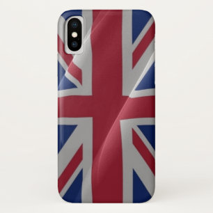 British waving flag - iPhone x case