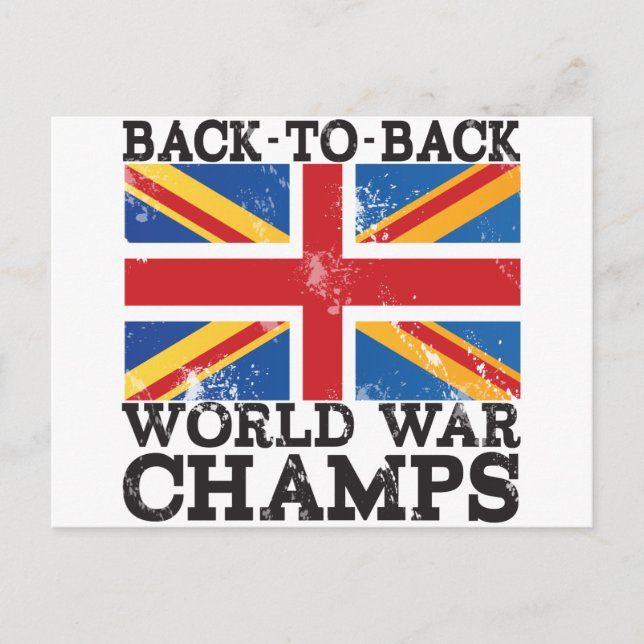 British World War Victory Postcard (Front)