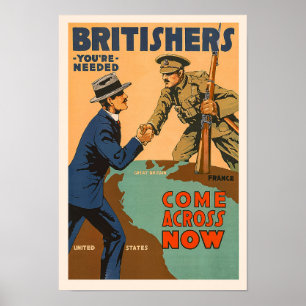 Britishers Wanted Poster