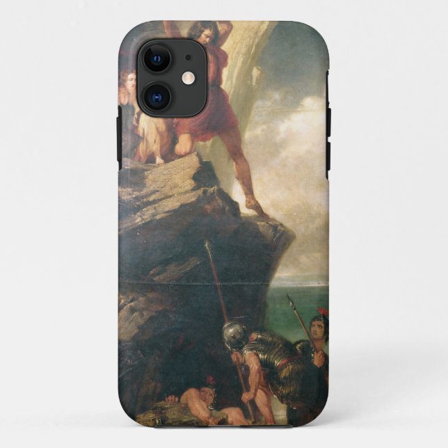 Britons repelling invading Romans Case-Mate iPhone Case (Back)