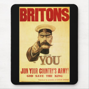 Britons Wants You, Lord kitchener Mouse Pad
