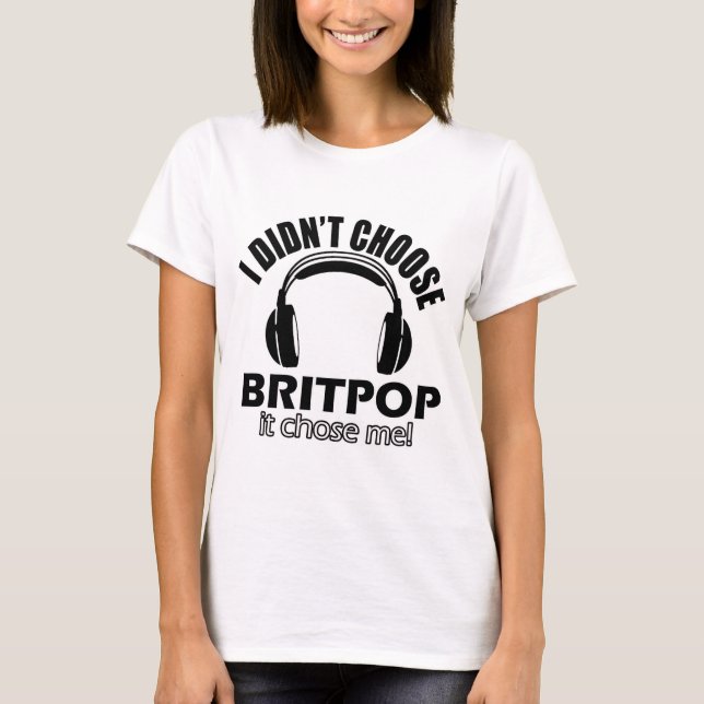 BRITPOP designs T-Shirt (Front)