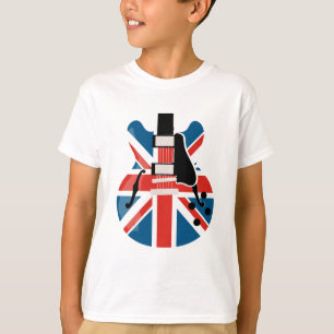 Britpop Guitar T-Shirt