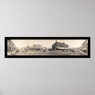 Britt, IA Photo 1908 Poster
