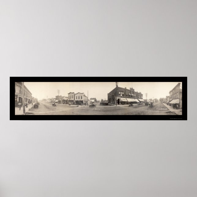 Britt, IA Photo 1908 Poster (Front)