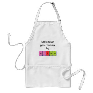 Brittani periodic table name apron