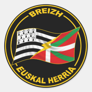 Brittany and Basque Sticker