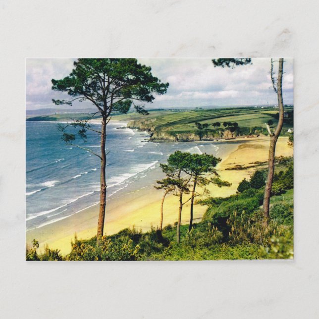 Brittany, coastline postcard (Front)